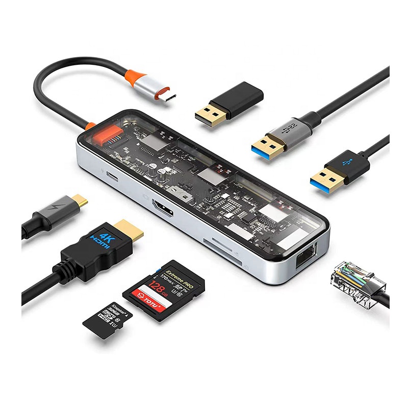 Usb C Hub - Hub USB C con Puerto 4K,