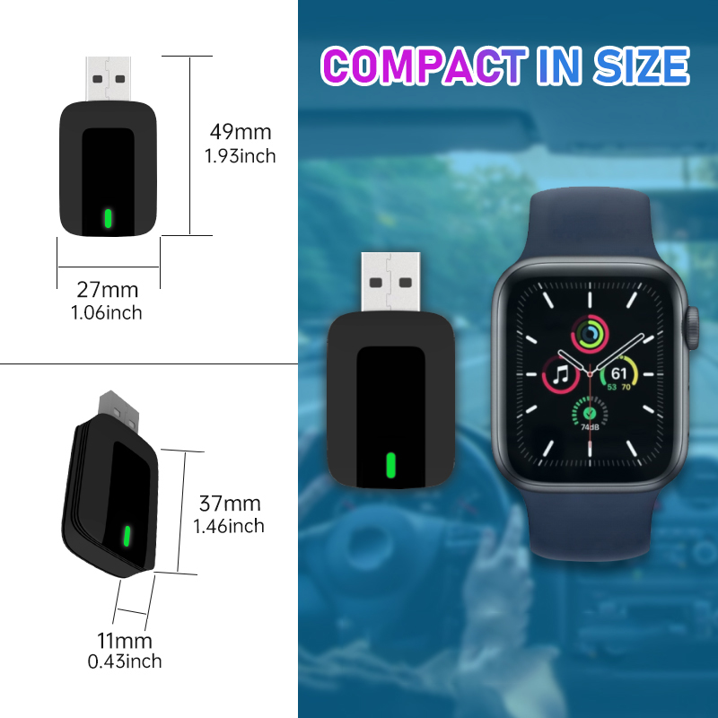 Adaptador Inalámbrico CarPlay  - Usb Hub reseña y precio