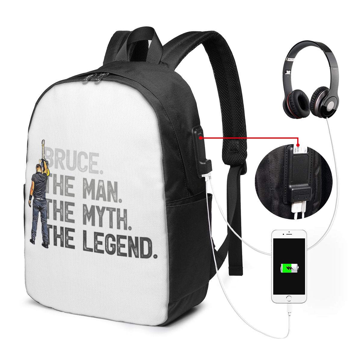 Mochila Bruce Springsteen, bol - Laptop Bag reseña y precio