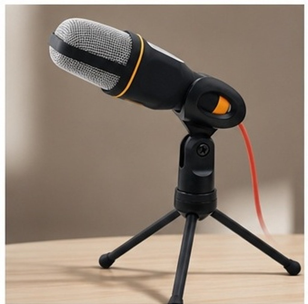 Micrófono de condensador con c - Laptop Stand reseña y precio