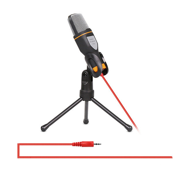 Micrófono de condensador con c - Laptop Stand reseña y precio