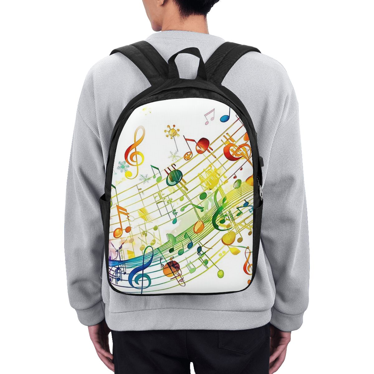 Mochila con diseño de teclas d - Laptop Bag reseña y precio