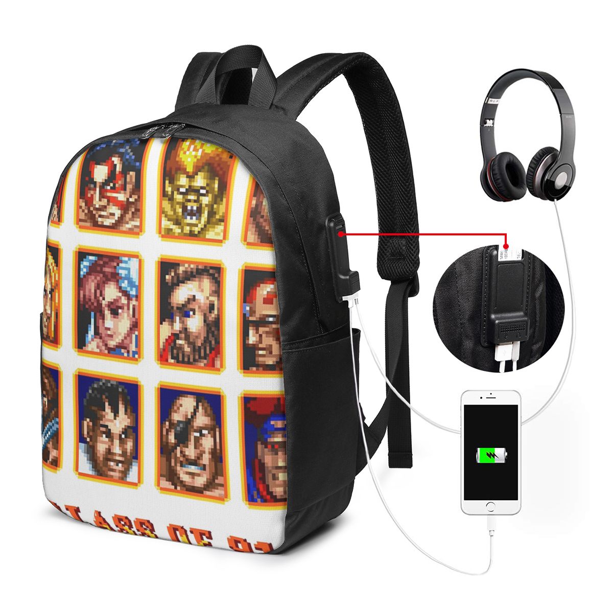 Mochila Defeated Portraits Sup - Laptop Bag reseña y precio