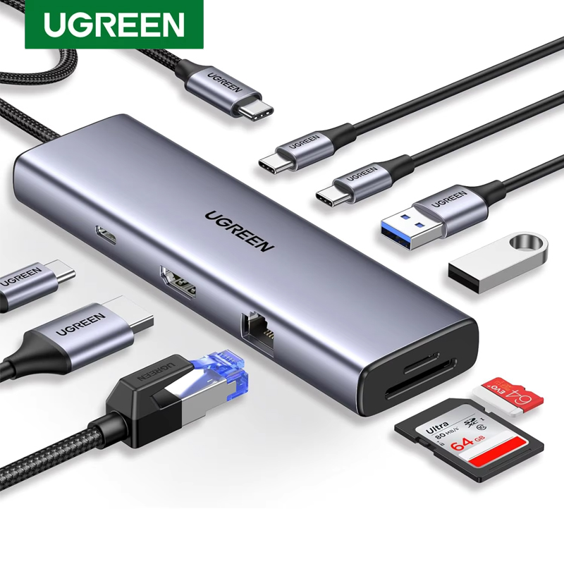 UGREEN Revodok 9 en 1 USB C Hu - Usb C Hub reseña y precio