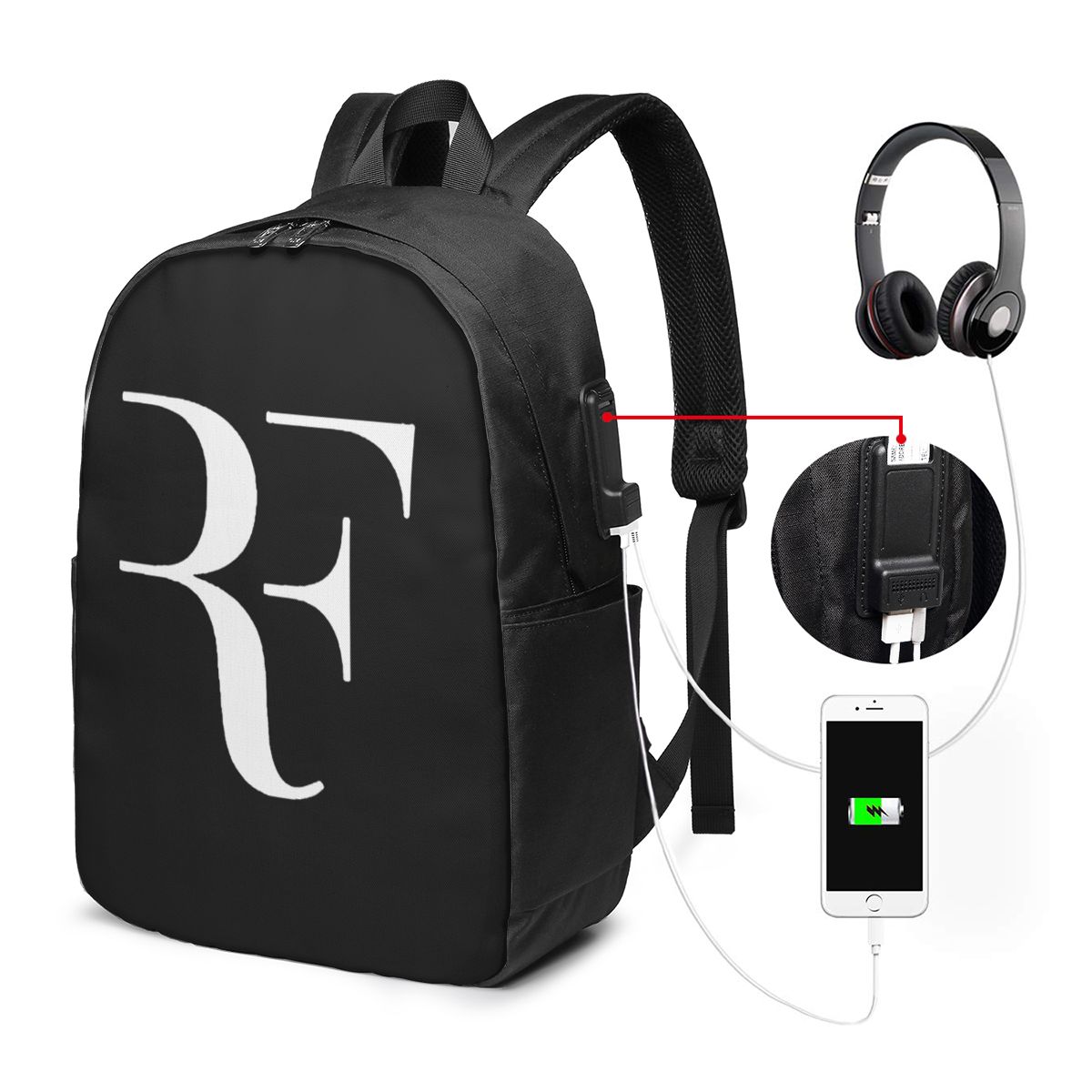 Mochila Roger Federer, bolsa d - Laptop Original Accessories reseña y precio