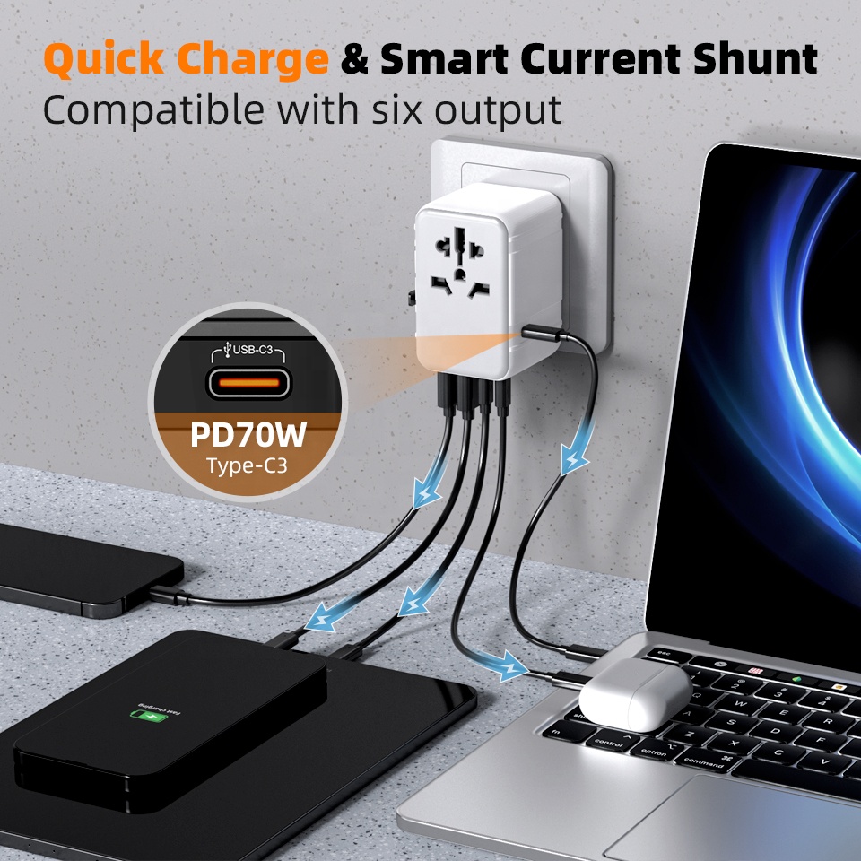 Adaptador de Corriente Univers - Laptop Charger reseña y precio