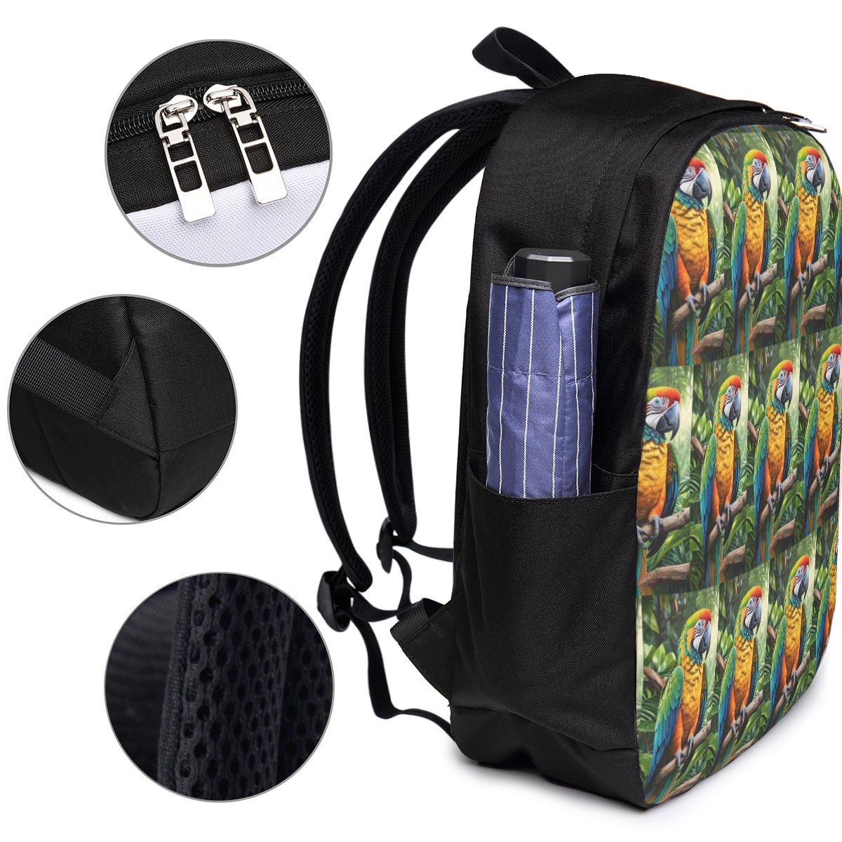 Mochila con diseño de loros ma - Laptop Bag reseña y precio